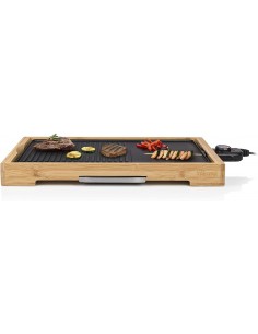 Barbecue TRISTAR 6 Personnes 2200 Watt - ?Bambou & Noir (BP-2641)