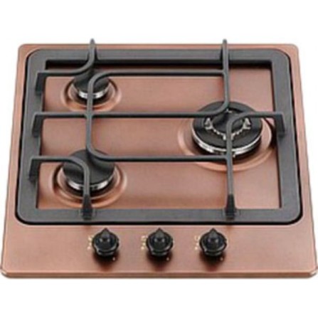 NARDI PLAQUE DE CUISSON THG30HAVR.A000 AVEC FONTE 3 FEUX 45 CM CUIVRE