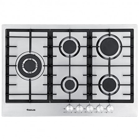 FOCUS PLAQUE DE CUISSON F811 5 FEUX - 75 CM