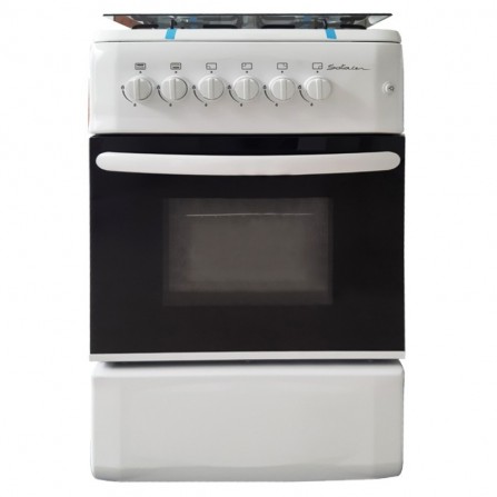 Cuisinière à Gaz SOTACER 55cm - Blanc (F5540G2-W)