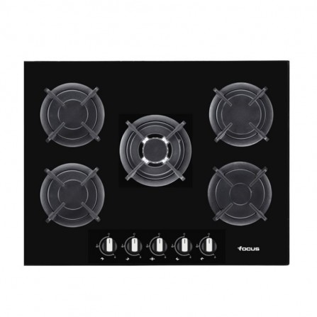 FOCUS PLAQUE DE CUISSON F4179B 5 FEUX 90 CM 