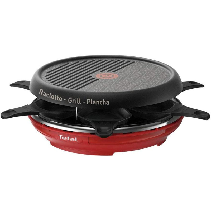 Appareil à Raclette Colormania 3 en 1 TEFAL RE12A512 / Rouge