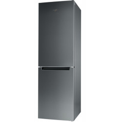 Réfrigérateur Combiné Whirlpool 320L / NoFrost / Inox