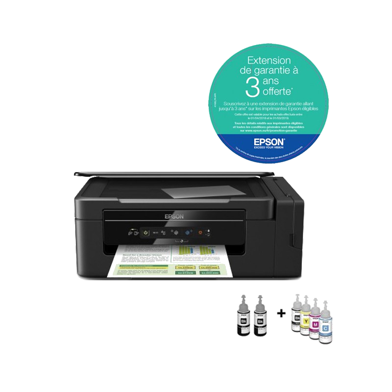 EPSON IMPRIMANTE JET D'ENCRE à RéSERVOIR INTéGRé ECOTANK ITS L3060 3EN1 COULEUR WIFI C11CG50402