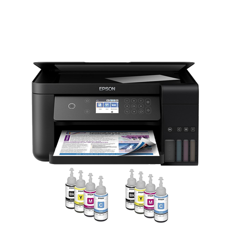 Imprimante Jet encre EPSON à réservoir intégré ECO TANK L6160 3 EN 1 Avec WIFI