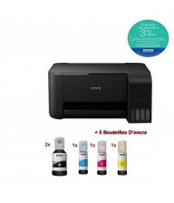 Imprimante EPSON L3150 ECOTANK 3En1 Couleur Wi-Fi PRIX TUNISIE  SPECIFICATION (C11CG86407)