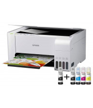 EPSON IMPRIMANTE MULTIFONCTION À RéSERVOIR L3156 INTéGRé 3 EN 1 COULEUR ECOTANK L3150 - WIFI