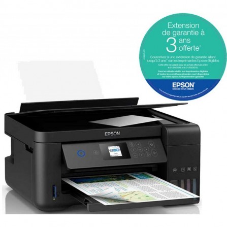 EPSON Imprimante Jet d'Encre à Réservoir Intégré ECOTANK ITS L4160 3En1 Couleur