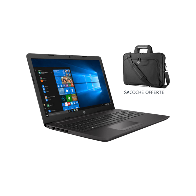 PC PORTABLE HP 250 G7 /I3 /10E GEN / 4GO / 500 GO + SACOCHE HP