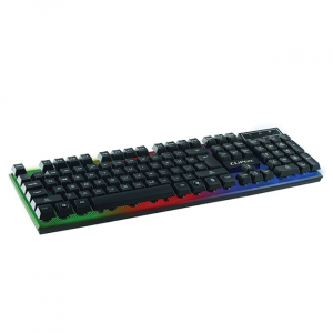 Cliptec BLACK-NEO USB LED Illuminated Keyboard RZK290