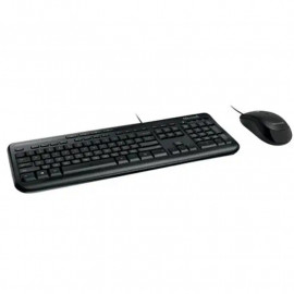 MICROSOFT ENSEMBLE CLAVIER + SOURIS NOIR APB-00007