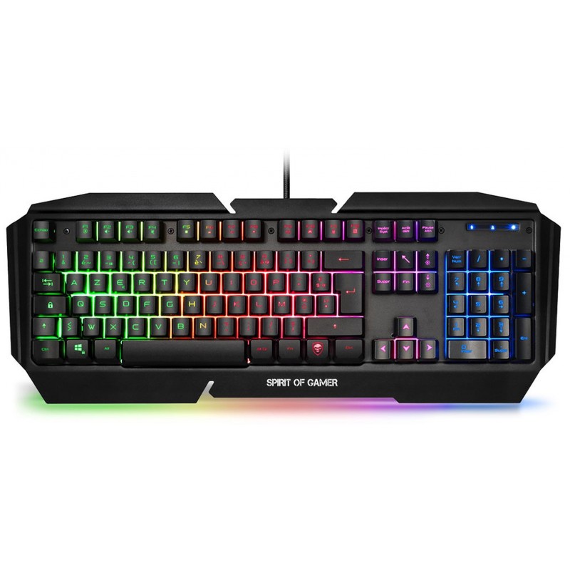 Clavier Gaming Rétroéclairé Spirit of Gamer Pro-K5