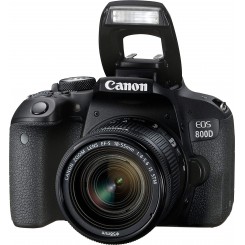 Reflex Canon EOS 800D Wifi + Objectif 18-55mm IS STM