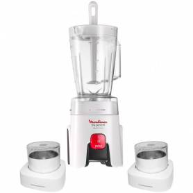 Blender MOULINEX Bol 1.5L 400W LM2421EG + 2 Accessoires