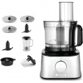 KENWOOD ROBOT MULTIFONCTIONS COMPACT FDM301SS 2,1L 800W INOX