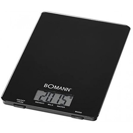 Balance de Cuisine BOMANN avec Ecran LCD 5 KG - Noir (KW1515CB)