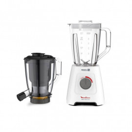 Moulinex BLENDER BLENDE FORCE + CENTRIFUGEUSE LM42Q110 / 600W / BLANC