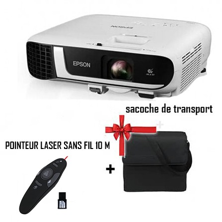 EPSON VIDéO PROJECTEUR EB-FH52 WI-FI - BLANC (V11H978040)