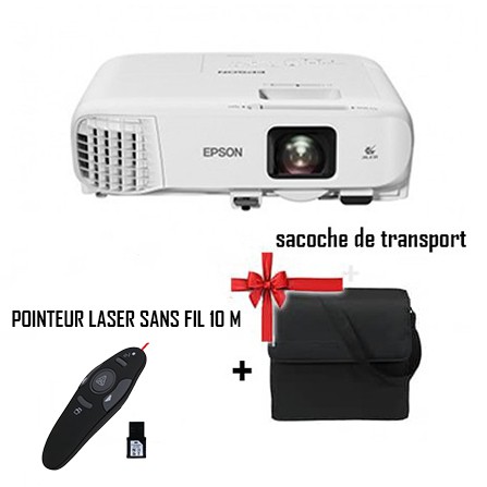 Vidéo Projecteur EPSON FULL HD, 4000 Lumens (V11H988040)- EB-992F