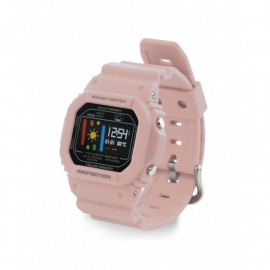 Montre Connectée Ksix Fitness Band Retro IP 68 Rose