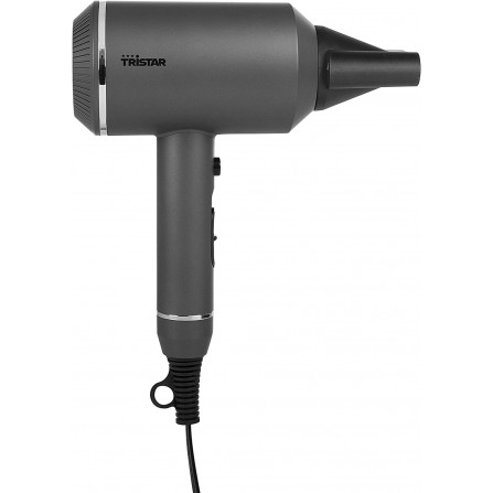 Sèche Cheveux TRISTAR Turbo Compact - 1600 Watts - Gris (HD-2326)