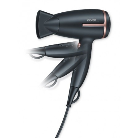 Sèche Cheveux de Voyage BEURER - 1600 Watt - Noir (HC25)