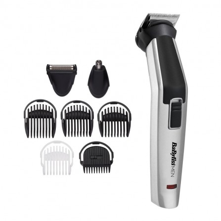 Tondeuse Multi-Usages BABYLISS 8en1 - Titanium (MT726E)