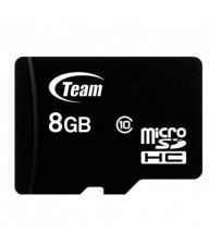 Carte Mémoire TEAM GROUP 8GB Class 10 avec Adaptateur