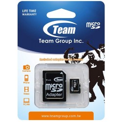 Team group CARTE MéMOIRE 8GB CLASS 10 AVEC ADAPTATEUR