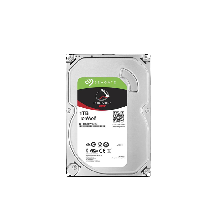 SEAGATE DISQUE DUR INTERNE IRONWOLF 1 TO 3.5