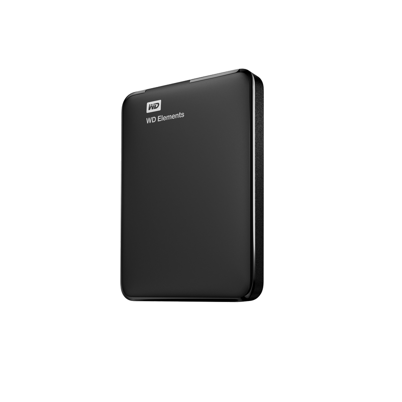 Disque Dur Portable Externe  USB 3.0 4TB Noir  Western Digital 2,5''