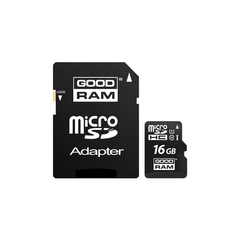 GOODRAM MicroSD 16 GB Class10