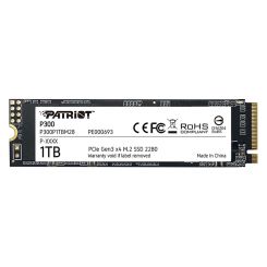 DISQUE DUR INTERNE SSD 1TB PATRIOT P300 M.2 PCIE GEN3X4