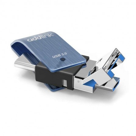 Clé USB ADDLINK OTG 3EN1 USB 3.1 + USB TYPE C + MICRO USB - 16 GO (AD16GBT80B3)