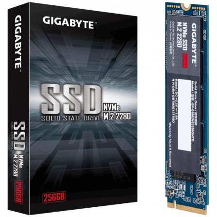 GIGABYTE DISQUE DUR INTERNE SSD NVME M.2 256 GO (GP-GSM2NE3256GNTD)