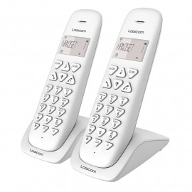 Téléphone sans fil Dect Logicom Vega 250 Duo - Blanc