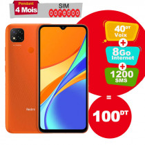 Smartphone XIAOMI Redmi 9C - Orange