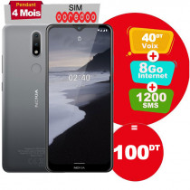 Smartphone NOKIA 2.4 Gris