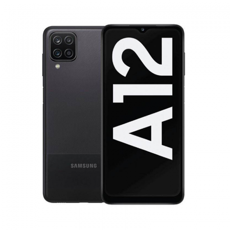 Samsung Galaxy A12, Smartphone Android milieu de gamme 128 Go Noir