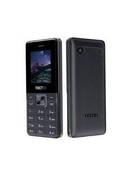 TÉLÉPHONE PORTABLE TECNO T101 / DOUBLE SIM / NOIR