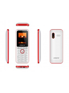 Téléphone Portable SMARTEC EASY 3 White Red