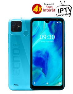 Smartphone TECNO Pop 5 2Go 32Go - Bleu (POP-5-2-32-BLEU)