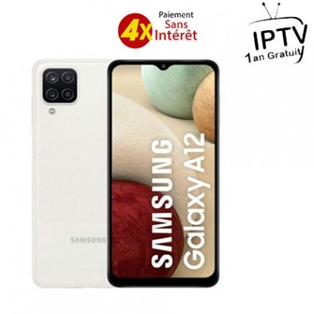 SAMSUNG SMARTPHONE GALAXY A12 64 GO 4G DOUBLE SIM