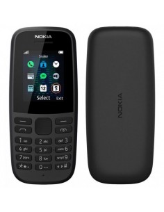 Téléphone Portable NOKIA 105 - Noir (105-BLACK)