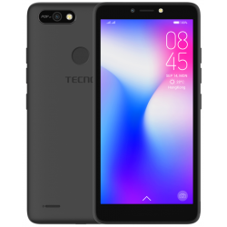 Smartphone Tecno POP 2F / 3G / 1 Go / 16 Go / Double SIM / Noir